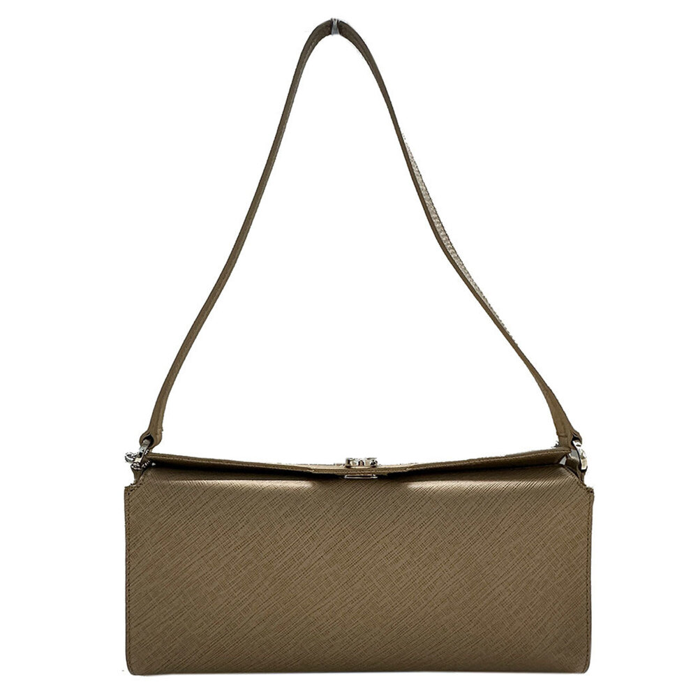 Salvatore Ferragamo Ferragamo handbag for women, Gancini design, leather, bei...